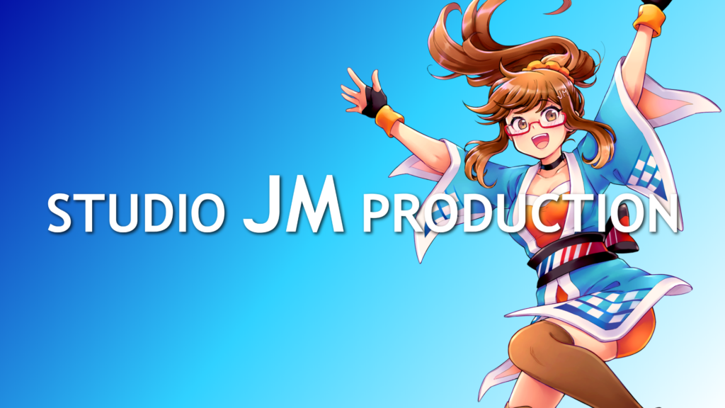 Bannière Studio JM Production (avec Konata)